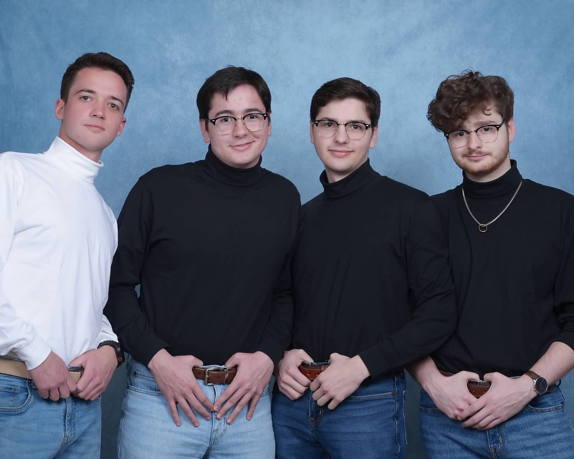 Three and One band group photo